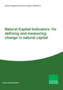 Natural England Natural Capital Indicators 2018 report cover